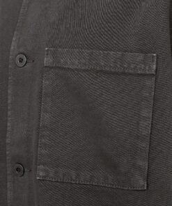 Resteröds Short Sleeved Shirt Noah Cotton Gray