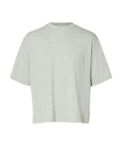 Selected Men Slhboxylogan O-neck Logo Tee