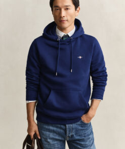 Gant Shield Hoodie Rich Navy