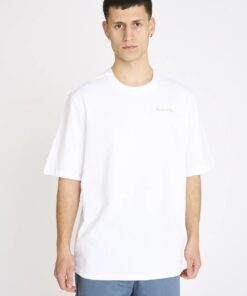 Resteröds T-Shirt with Print Tas Cotton White