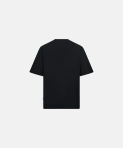 Resteröds T-shirt with Print Tas Cotton Black