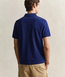 Gant Shield Pique Polo Rich Navy