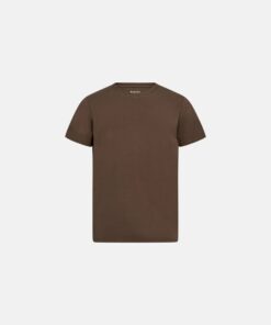 Resteröds T-shirt O-neck Bamboo Viscose Brown