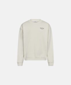 Resteröds Crewneck Sweatshirt Drake Cotton Off White with Print