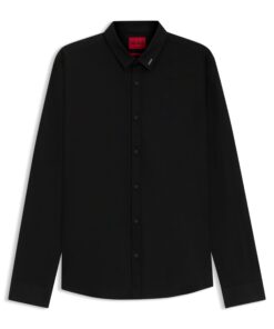 Hugo Ero3 Extra Slim Fit Shirt Black