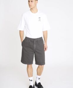 Resteröds Short Nile Cotton Gray