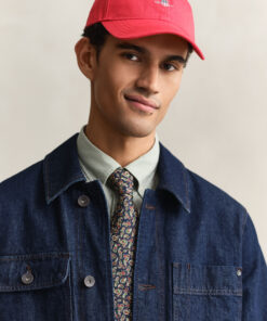 Gant Shield Cotton Twill Cap Rose Red