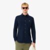 Lacoste Slim Fit Cotton Piqué Shirt Midnight Blue