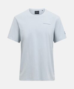 Peak Performance Explore Logo Tee Men Summit Smoke