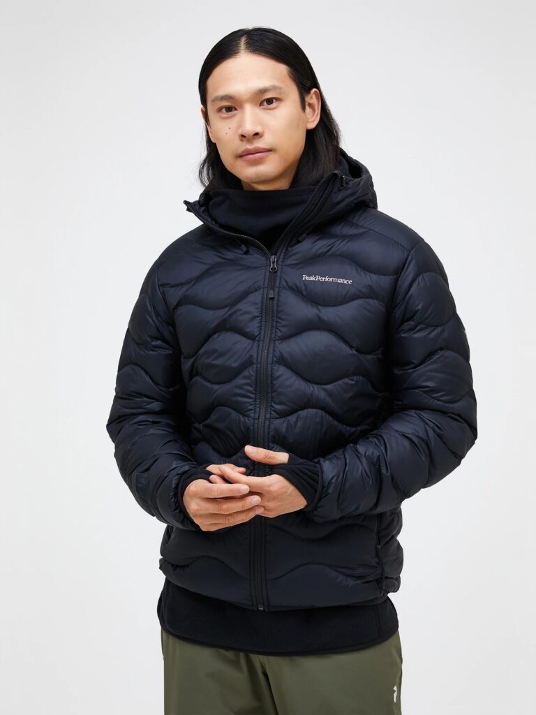 Peak Performance Helium Down Hood Jacket Men Black
