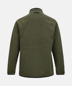 Peak Performance NatureRush Pile Zip Jacket Men Pine Needle