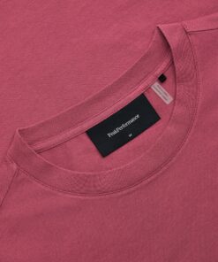 Peak Perfomance Original Small Logo Tee Men Wild Rouge