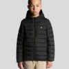 Lyle & Scott Lightweight Padded Jacket Jet Black