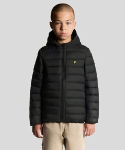 Lyle & Scott Lightweight Padded Jacket Jet Black