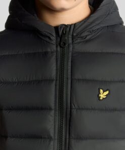 Lyle & Scott Lightweight Padded Jacket Jet Black