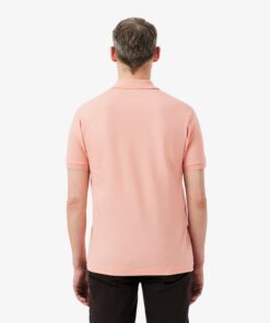 Lacoste Classic Fit L.12.12 Original Polo Shirt Coral Pink
