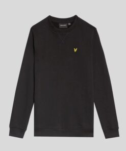 Lyle & Scott Classic Crew Neck Sweatshirt Jet Black