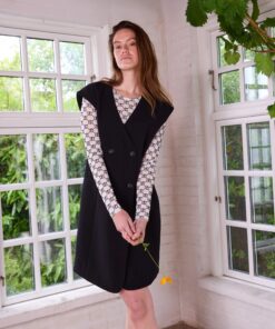 Rue de Femme Solvada Dress Black