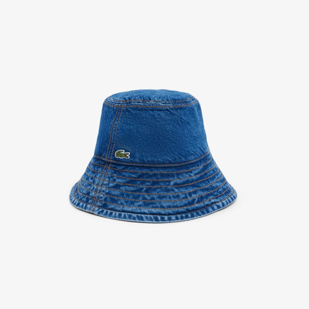 Lacoste Cotton Twill Bucket Hat