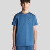 Lyle & Scott Cotton Crew Neck T-Shirt Dark Cornflower