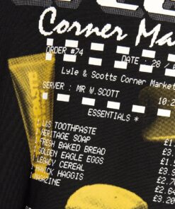 Lyle & Scott Back Print Graphic T-Shirt Jet Black