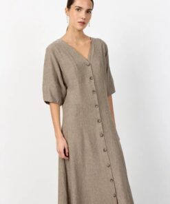 Levete Room Naja 52 Dress Camel