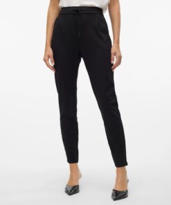 Vero Moda Vmeva Loose String Pants Black