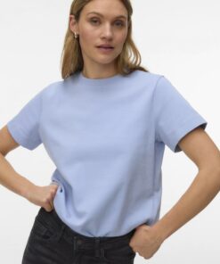Aware Awnaima O-neck T-shirt Brunnera Blue