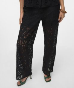 Vero Moda VMHoney Lace Loose Pants Black
