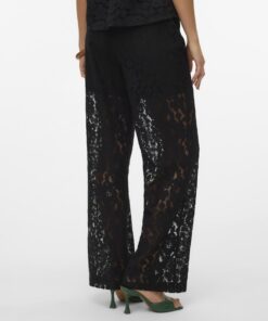 Vero Moda VMHoney Lace Loose Pants Black