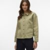 Ver Moda VMjamie Denim Shacket Laurel Wreath