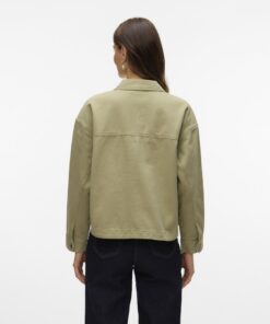 Ver Moda VMjamie Denim Shacket Laurel Wreath