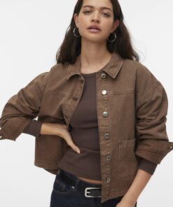 Vero Moda VMJamie Denim Shacket Carafe