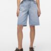 Vero Moda VMraila Denim Jorts Light Blue Denim