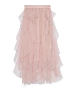 Vero Moda VMeve Tull Long Skirt Rose Elegance