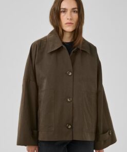 My Essential Wardrobe LyonMW Outerwear Major Brown