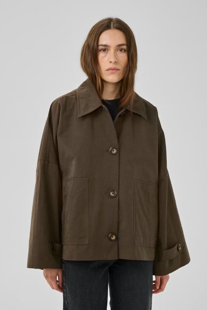 My Essential Wardrobe LyonMW Outerwear Major Brown