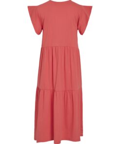 Vila VISummer S/S MidiI Dress Hibiscus