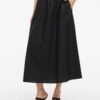 Vila Visophie Ankle Skirt Black Beauty