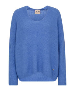 Mos Mosh MMThora V-Neck Knit Ultramarine