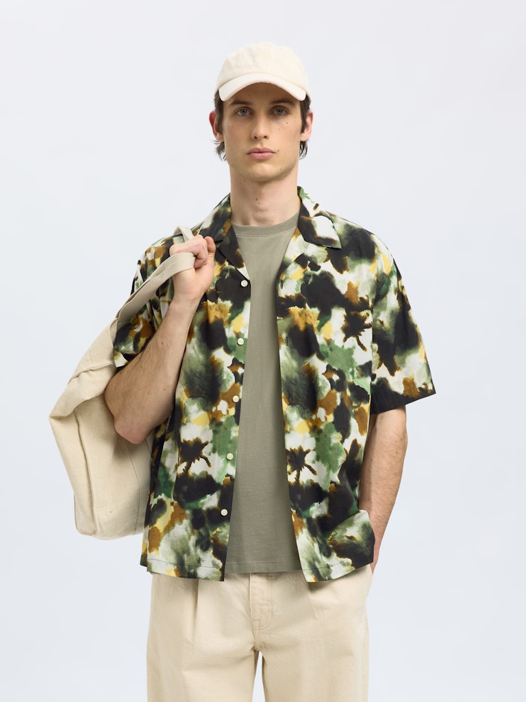 Selected Homme SLHRrlair Mix Shirt Black