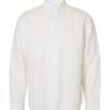 Selected Homme SLMRegclaus Clay Linenblend Shirt Bright White