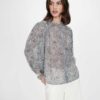 Grace & Mila Printed Blouse Vertueuse Sky