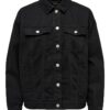 Only & Sons ONSZach Box Denim Jacket Washed Black