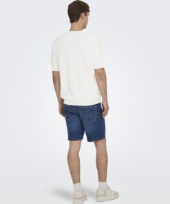 Only & Sons ONSSika Life Crew Knit Cloud Dancer