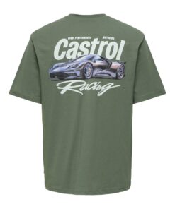 Only & Sons ONSCastrol Life Tee Castor Gray