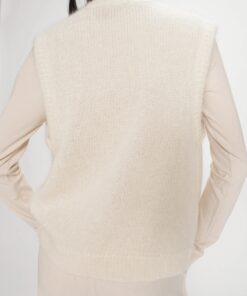 Grace & Mila Wool And Mohair Cardigan Vicomte Ecru
