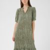 InWear LibertyIW Dress Green Faded Dot