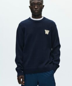 Double By A W.W. Men WWTay Pullover Dark Navy