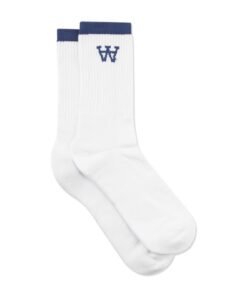 Double A By W.W. Men WWCon Tennis Socks Limoges Blue